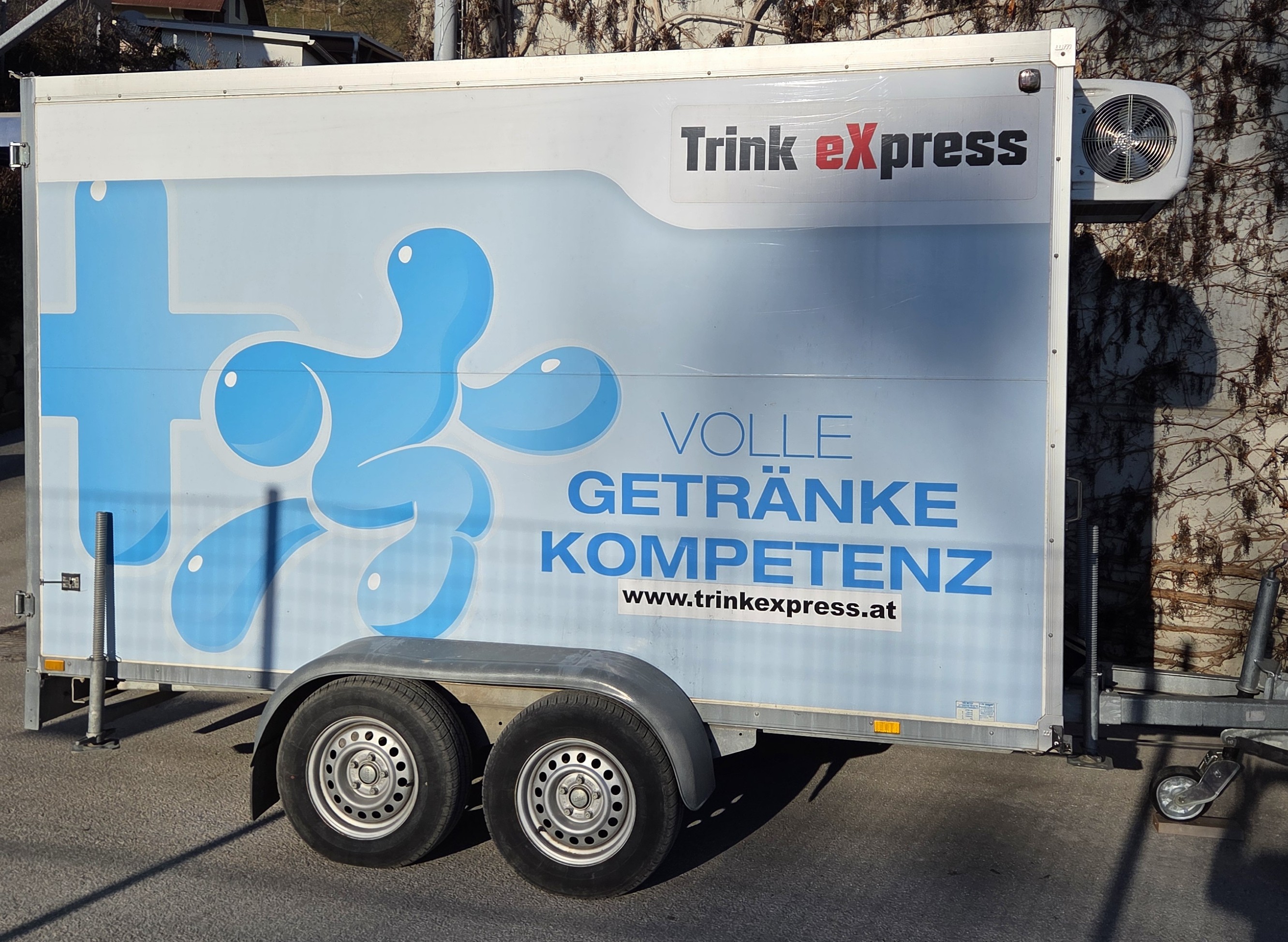 Kühlanhänger beim UNS-Turnier